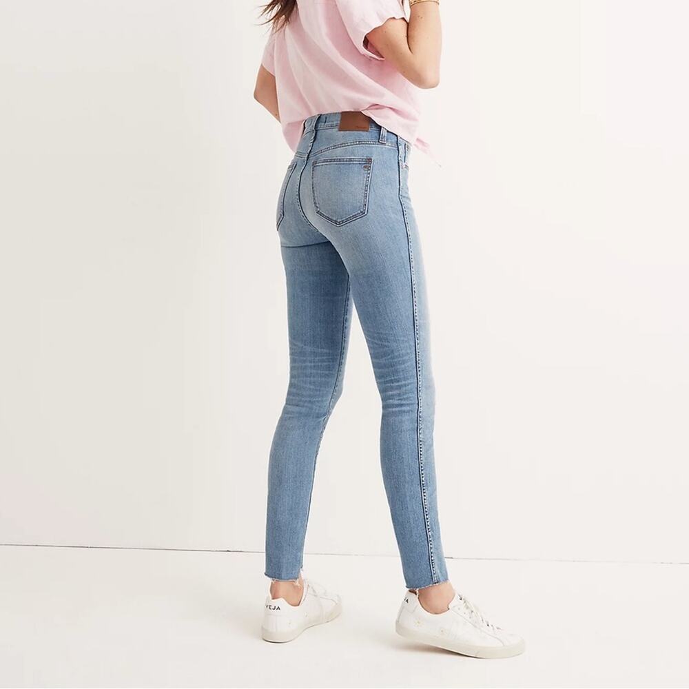 Madewell 9" High-Rise Skinny Jeans: Seamed Step-Hem Edition Women’s Size 24 - Picture 2 of 12